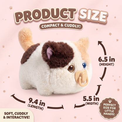 Kitow™- Interactive Fluffy Cat Companion